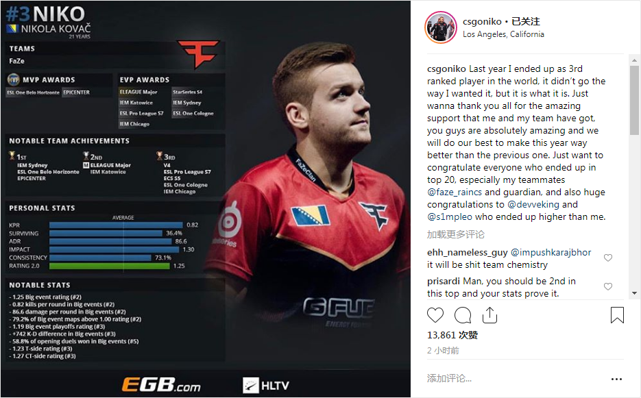 Headtr1ck关于 s1mple 的回归：“他有能力再次展现巅峰状态”